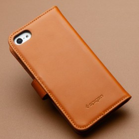 Чехол для iPhone 5 SGP Valentinus Light Brown (SGP09525)