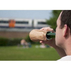 Фольгированный кулер Thabto Bum Bag Drinks Cooler